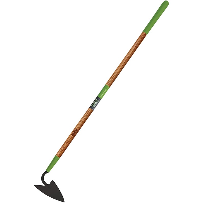 Ames 2826600 Forged Warren Hoe, 7 in W Blade, 5-1/4 in L Blade, Hardwood Handle, 57-1/4 in OAL