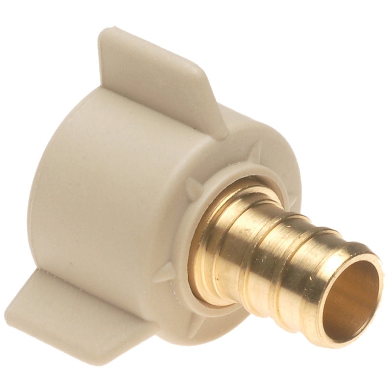 Apollo CPXFB1212S Pipe Adapter, 1/2 in, PEX x FPT, Brass