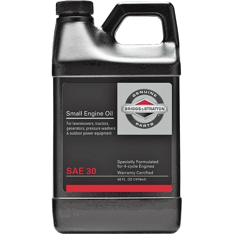 Briggs & Stratton 100028 Engine Oil, 30W, 48 fl-oz, Pack of 8