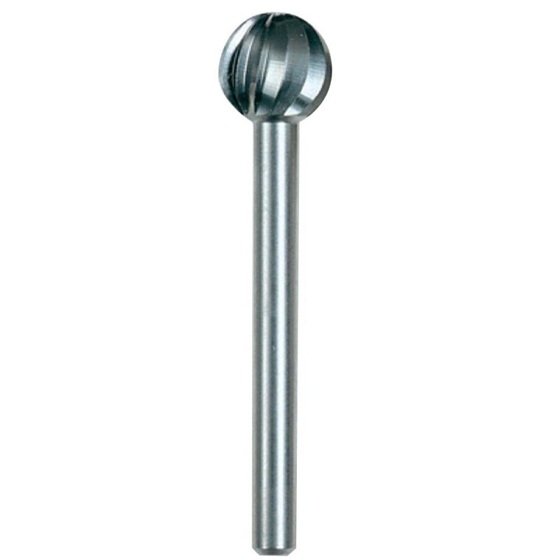 Dremel 114 Series Cutter, Ball Point, 5/16 in Dia, 1-1/2 in L, 1/8 in Dia Shank, HSS