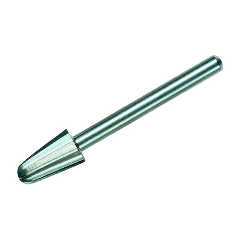 Dremel 26150117AC Series Cutter, Conical Point, 1/4 in Dia, 1-1/2 in L, 1/8 in Dia Shank, HSS, 2/PK