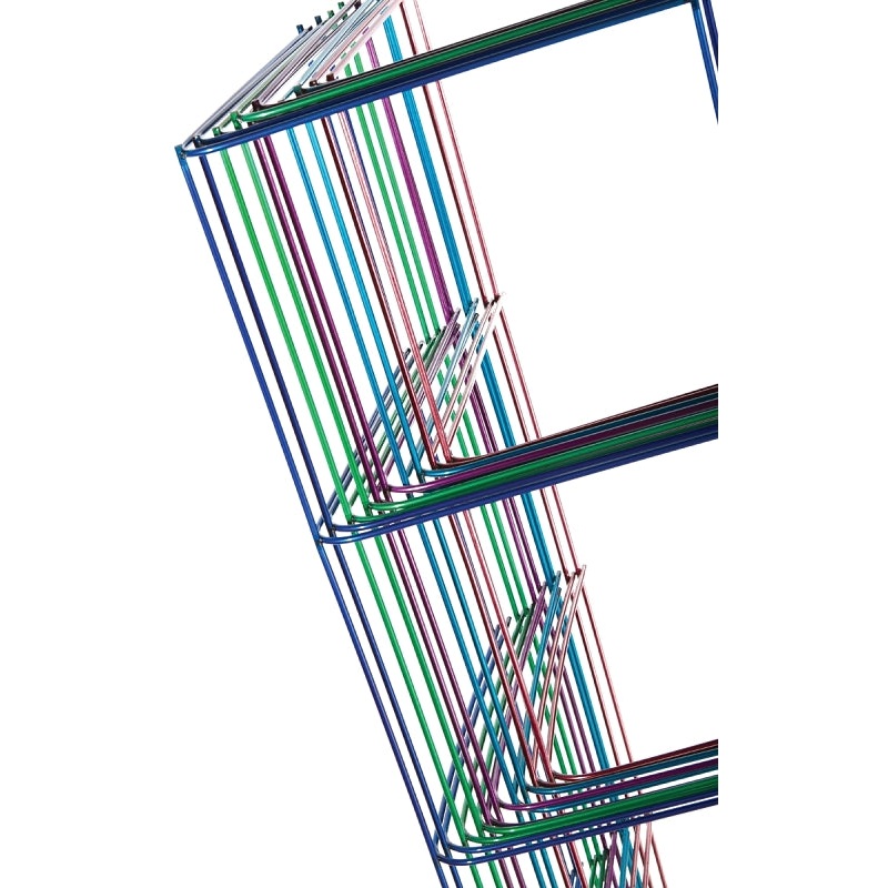 Glamos Wire 26222 ASST Corner Support, 46 in L, Assorted