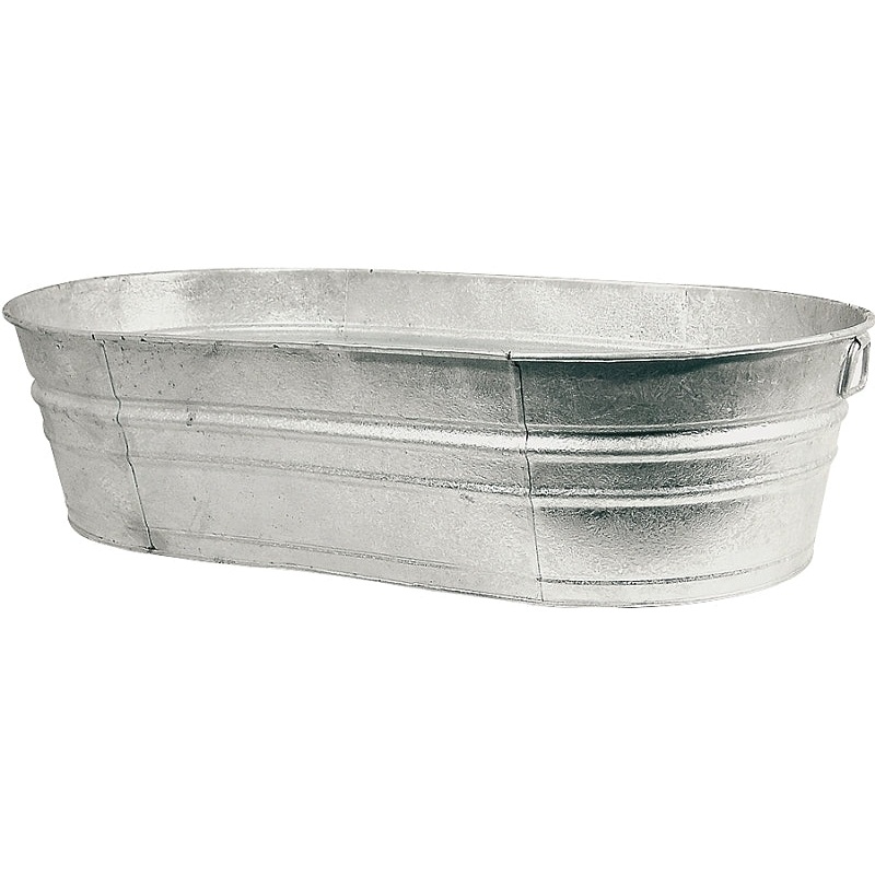 Behrens B33 Wash Tub, 33.5 gal Capacity, Steel