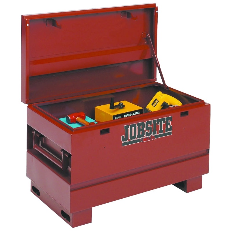 Crescent 635990 Heavy-Duty Contractor Chest, 8.3 cu-ft, 20 in OAW, 23-3/4 in OAH, 36 in OAD, Steel, Brown