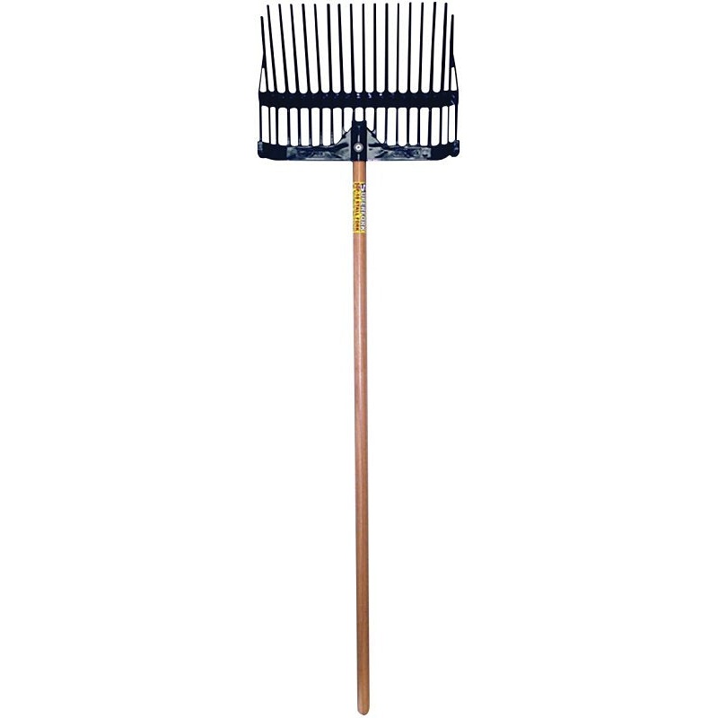 Fortex-Fortiflex 1308181 Stall Fork, Plastic Tine, Polycarbonate Handle, Black, Pack of 3