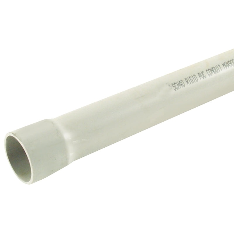 JM Eagle 67504 Conduit, 2.46 in, 10 ft L, SCH 40, PVC