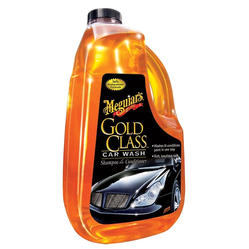 Meguiar’s G7164 Car Wash Shampoo and Conditioner, 64 oz, Bottle, Liquid, Sweet Fruity