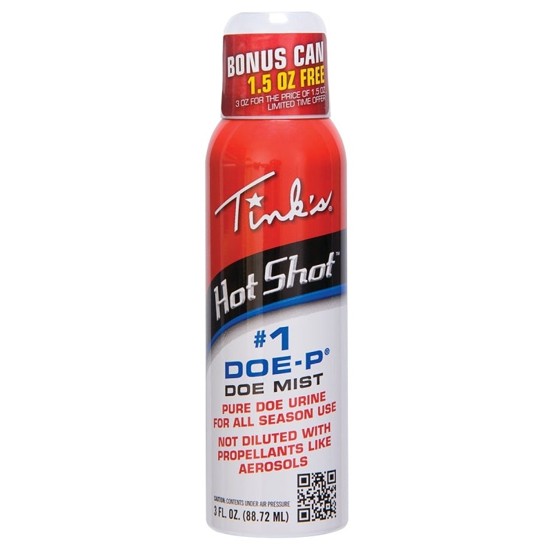 Tink’s Hot Shot W5312 Doe Mist, 3 oz, Bottle