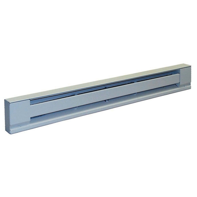 TPI 2900S Series H2920-096SW Baseboard Heater, 8.3/7.2 A, 208/240 V, 6826/5100 Btu/hr BTU, White