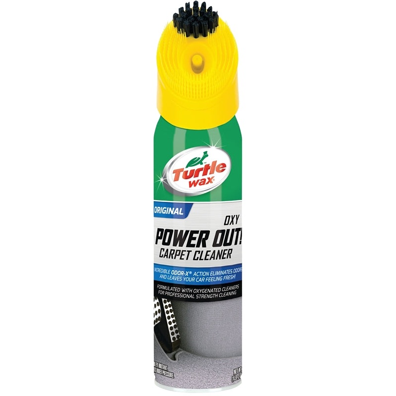 Turtle Wax T244R1 Carpet and Mat Cleaner, 18 oz Aerosol Can, Liquid, Fresh Lavender
