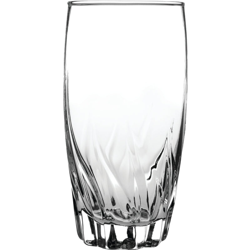 Anchor Hocking 84603L13 Central Park Tumbler, 17 oz Capacity, Glass, Clear, Dishwasher Safe: Yes, Pack of 4