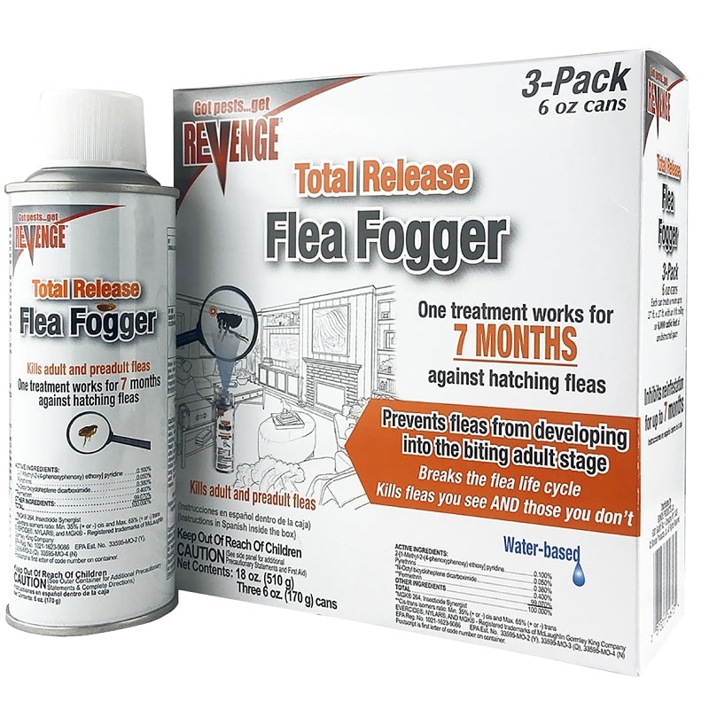 Bonide 685 Flea Fogger, 6000 cu-ft Coverage Area