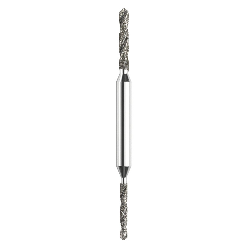 Dremel 664DR Drill Bit, 1/16, 3/32 in Dia, 2 in OAL, Diamond Drill Flipbit, 1/8 in Dia Shank, Pack of 2