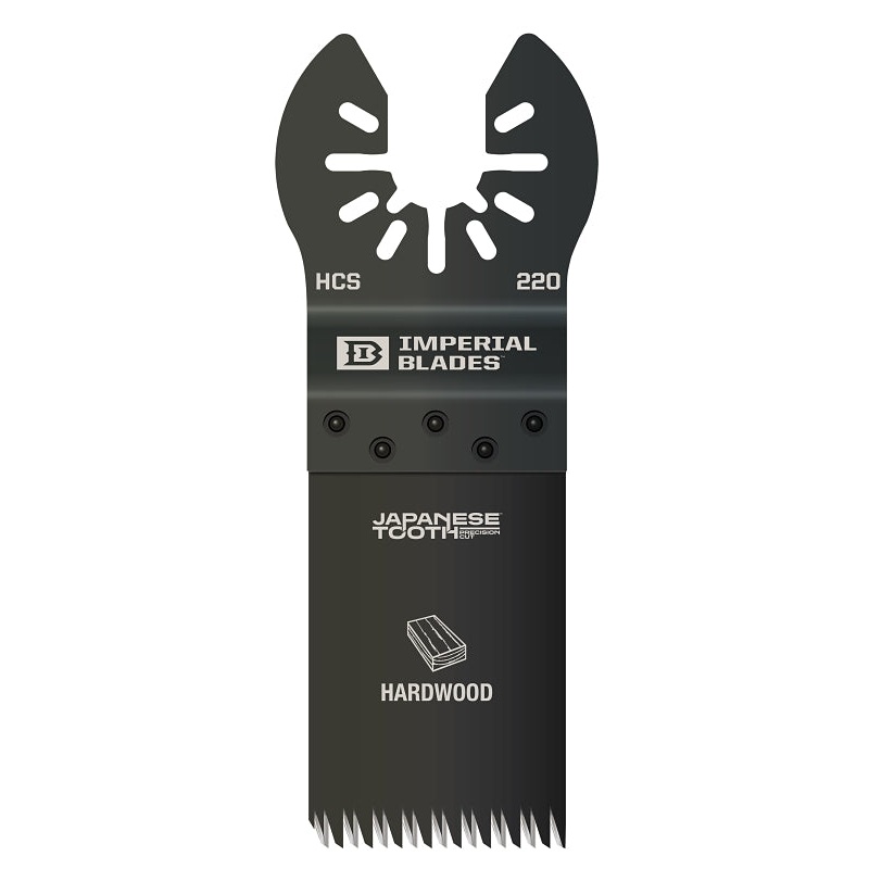Imperial Blades ONE FIT IBOA220-25 Oscillating Tool Blade, 1-1/4 in, High Carbon Steel