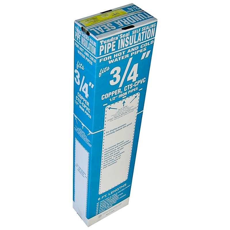 Quick R 30781T Pipe Insulation, 7/8 in ID x 1-5/8 in OD Dia, 6 ft L, Polyethylene, Black, Pack of 50