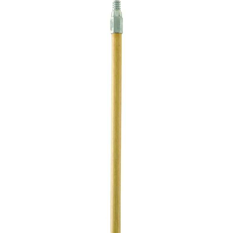Quickie 54102 Broom Handle, 15/16 in Dia, 60 in L, Hardwood
