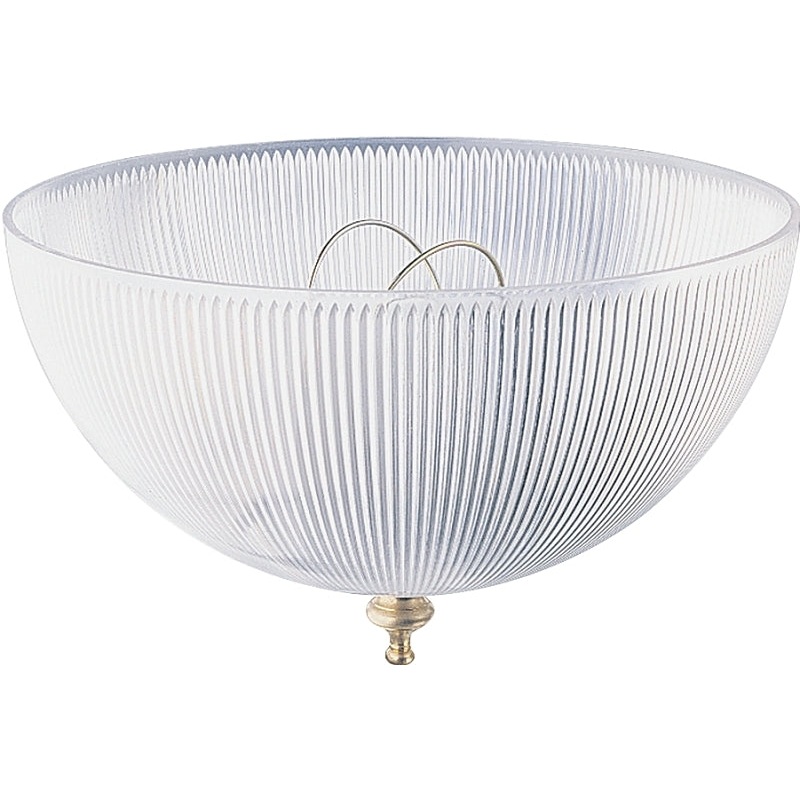 Westinghouse 8149300 Light Shade, Dome, Acrylic, Clear, Pack of 6