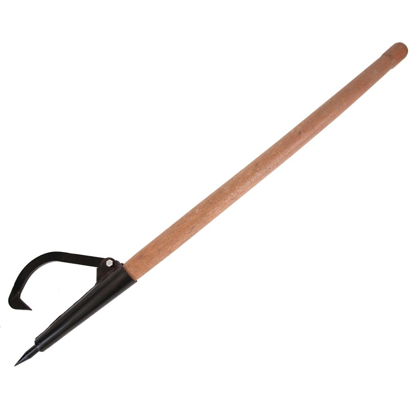 Baron 4080019/00260 Solid Socket Peavie, Duckbill Tip, Steel Tip, Wood Handle