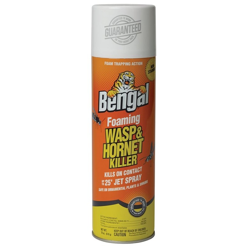 Bengal 97120 Wasp and Hornet Killer, Opaque Emulsion, Spray Application, 16 oz