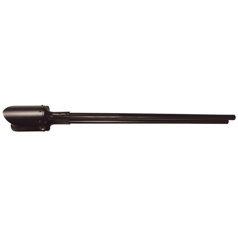 Razor-Back 78007 Post Hole Digger with Handle, 11-1/2 in L Blade, Riveted Blade, HCS Blade, Steel Handle, Tubular Handle