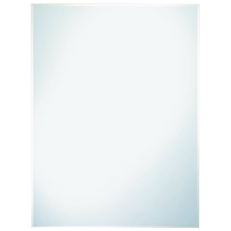 Renin 201360 Somerset Frameless Mirror, 48 in L, 36 in W, Rectangular, Clear Frame, Pack of 3