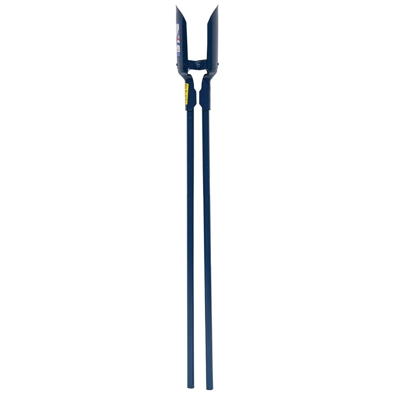 Seymour 21220 Post Hole Digger, Welded Blade, Steel Blade, Steel Handle, Tubular Handle, 59 in OAL