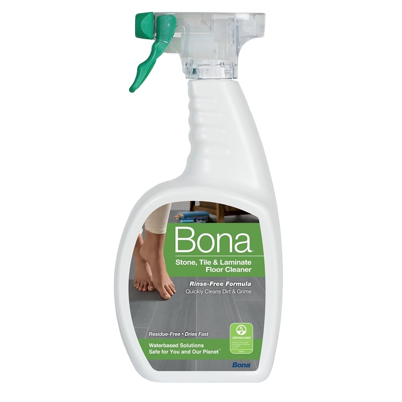 Bona WM700059002 Floor Cleaner, 36 oz Bottle, Liquid, Fresh, Light Turquoise