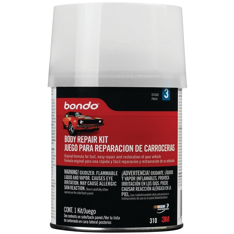 Bondo BRKIT-2PK-ES Body Repair Kit, 2 oz Pouch, Paste