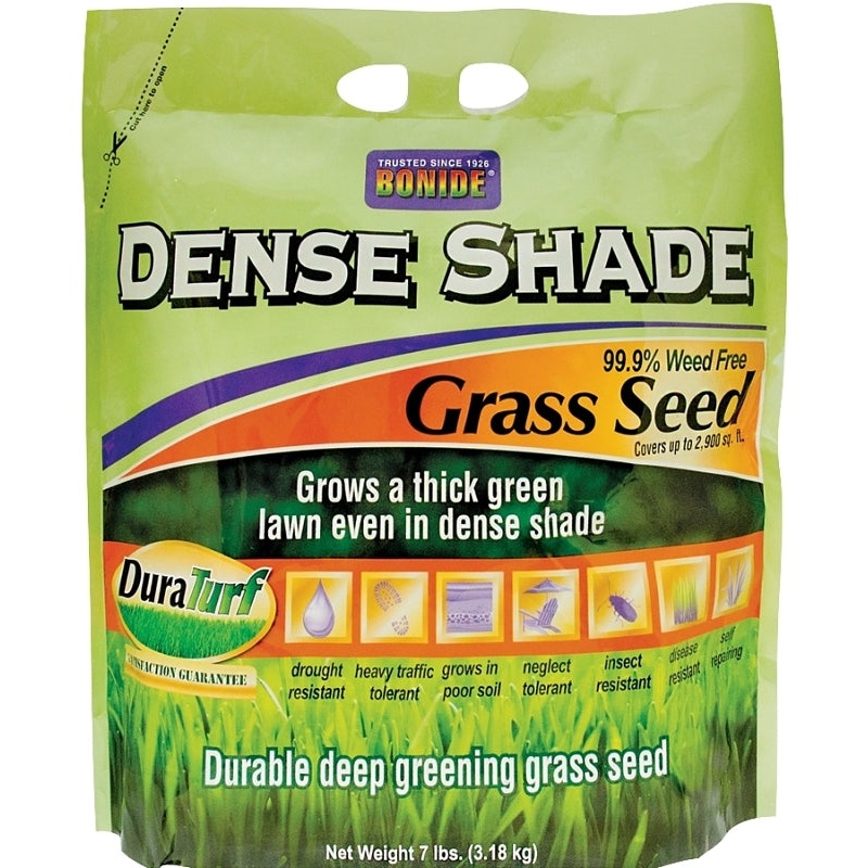 Bonide 60215 Dense Shade Grass Seed, 7 lb Bag