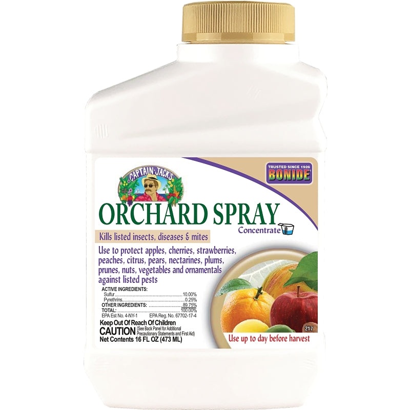 Bonide Captain Jack’s 217 Orchard Concentrate, Liquid, Spray Application, 1 pt