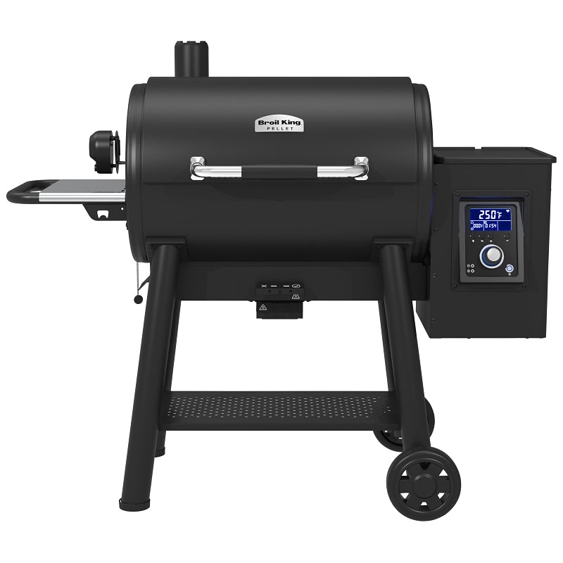 Broil King Regal Pellet 500 Series 496051 Pellet Grill, 625 sq-in Primary Cooking Surface, Smoker Included: Yes, Black