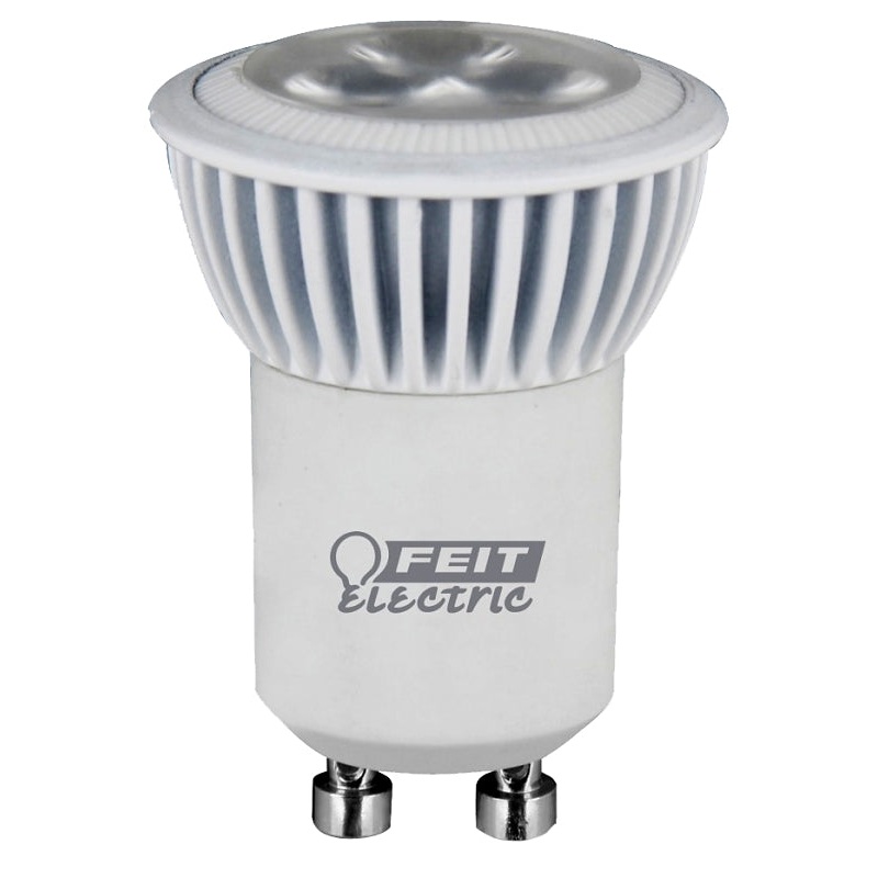 Feit Electric BPMR11GU10300930C LED Bulb, Track/Recessed, MR11 Lamp, GU10 Lamp Base, Dimmable, 3000 K Color Temp