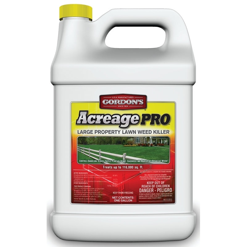 Gordon’s Acreage Pro 8671076 Weed Killer, Liquid, Spray Application, 1 gal