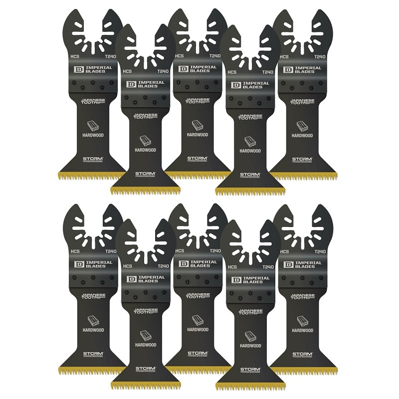 Imperial Blades ONE FIT IBOAT240-10 Oscillating Blade, 15 TPI, HCS