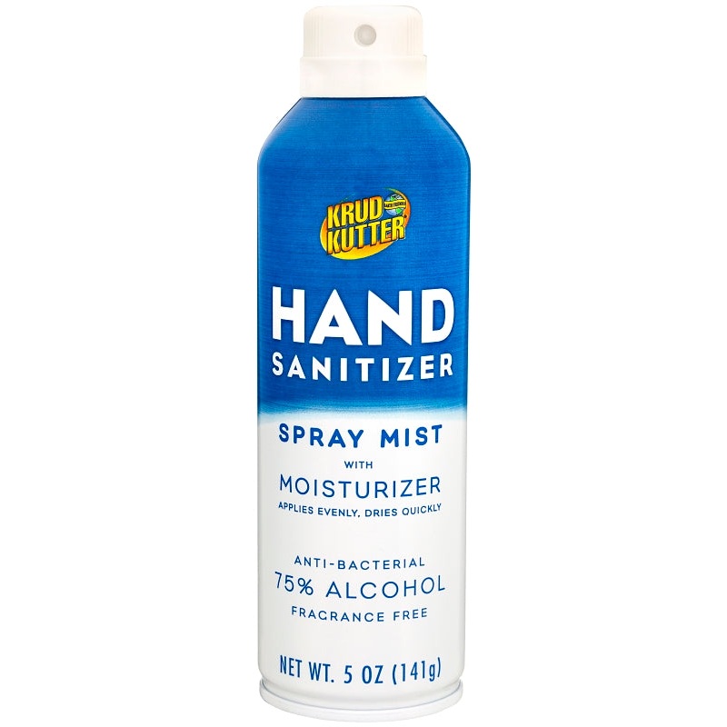 Krud Kutter 365301 Hand Sanitizer, Alcohol-Like, Colorless, 5 oz, Aerosol Can