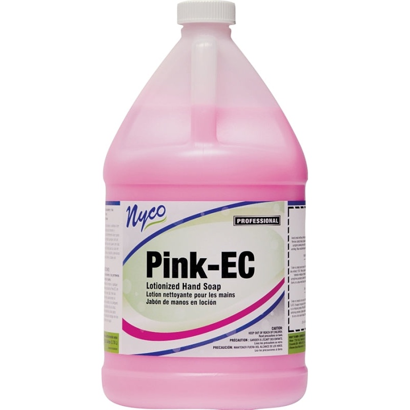 nyco NL358-G4 Hand Cleaner, Liquid, Pink, Floral, 1 gal, Pack of 4