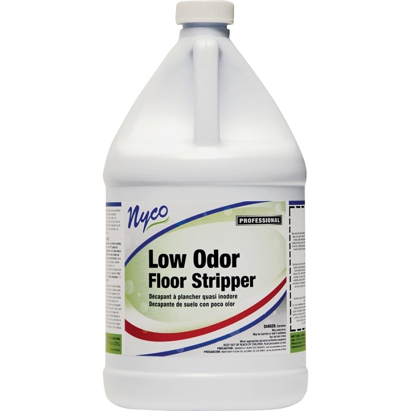 nyco NL402-G4 Floor Stripper, 128 oz, Liquid, Yellow, Pack of 4