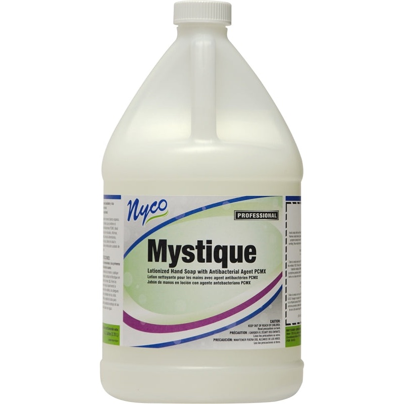 nyco NL591-G4 Hand Cleaner Mystique, Liquid, White, Fresh, 128 oz, Pack of 4