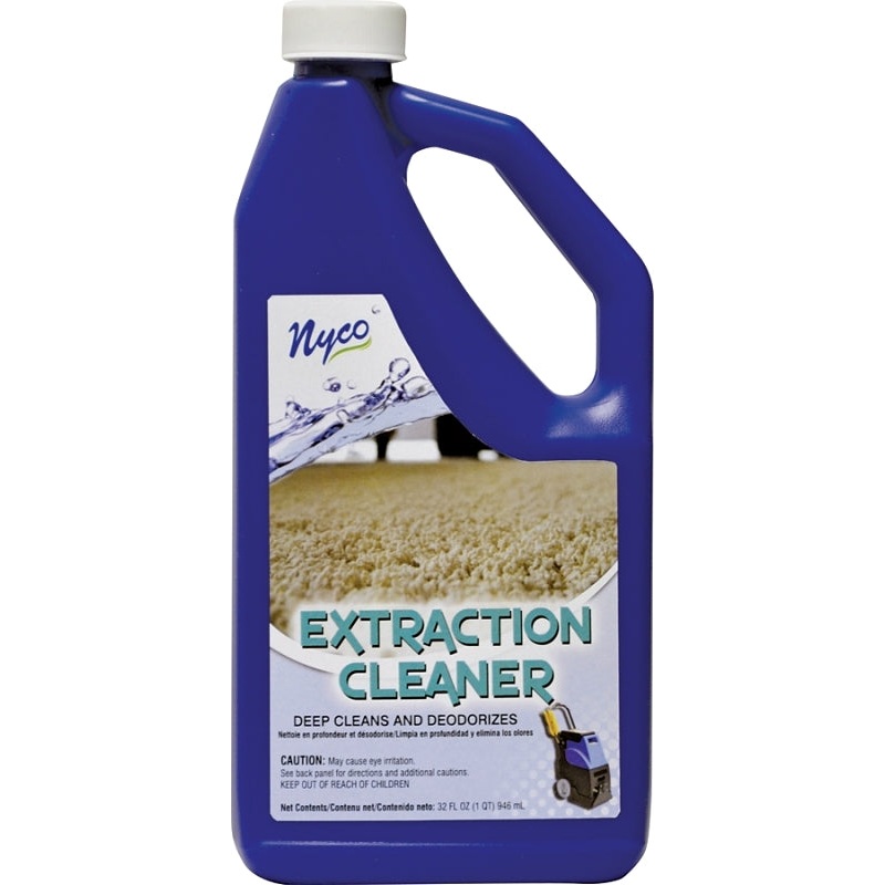 nyco NL90360-903206 Carpet Cleaner, 1 qt Bottle, Liquid, Pleasant, Green, Pack of 6