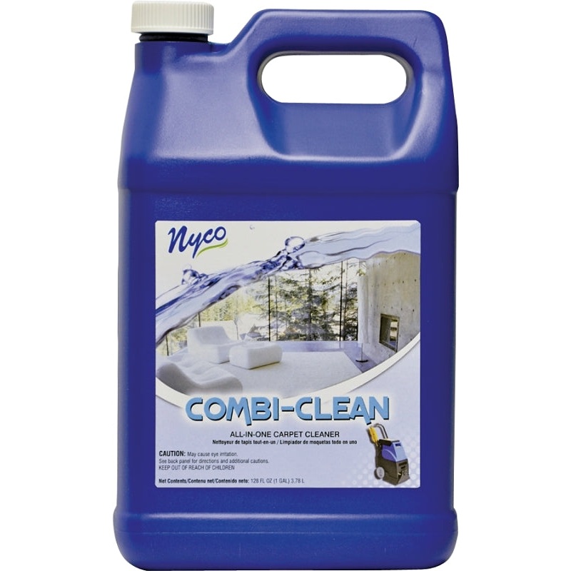 nyco NL90361-900104 Carpet Cleaner, 1 gal Bottle, Liquid, Citrus, Yellow, Pack of 4