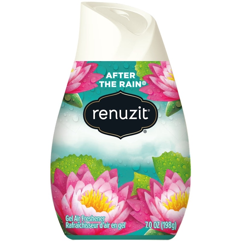 Renuzit 03663 Air Freshener, 7.5 oz, After the Rain, Clear, Pack of 12