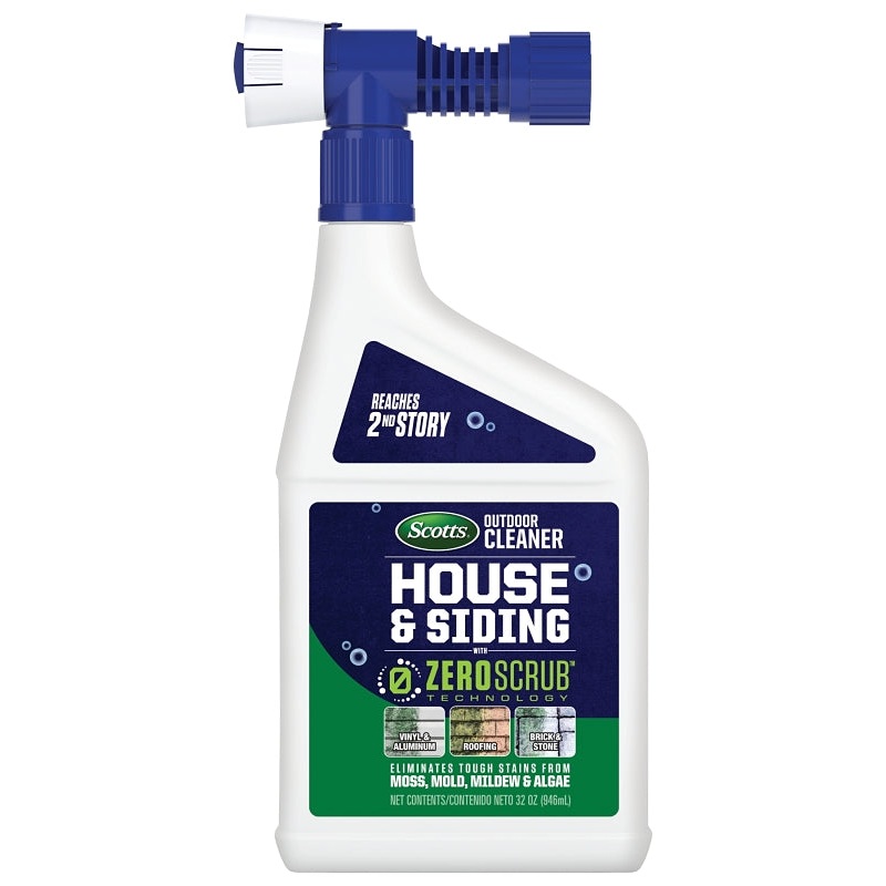 Scotts 51063 Cleaner, 32 oz Bottle, Liquid, Characteristic, Clear