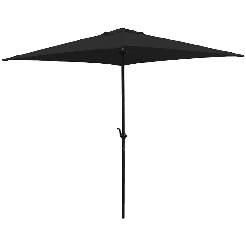 Seasonal Trends UMQ65BKOBD-06 Umbrella, 2.37m/93.3 in H, 6.5 ft W Canopy, 6.5 ft L Canopy, Square Canopy