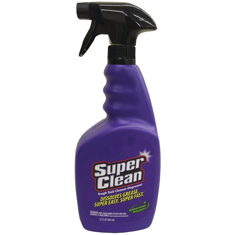 Superclean 101780 Cleaner and Degreaser, 32 oz Bottle, Liquid, Citrus