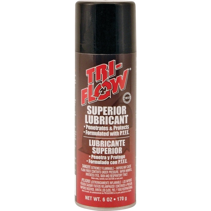Tri-Flow TF20005 Lubricant, 6 oz Aerosol Can, Liquid