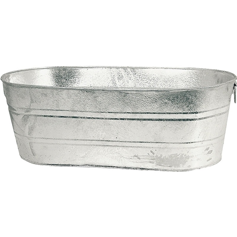Behrens 3-OV Wash Tub, 16 gal Capacity, Steel
