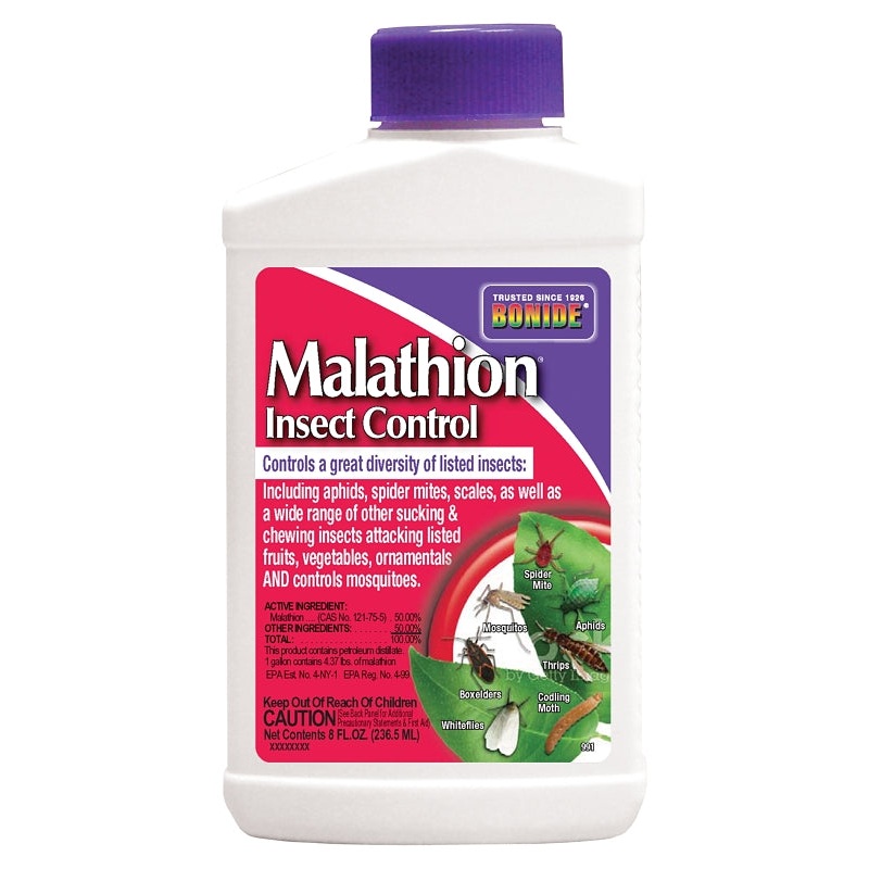 Bonide Malathion 991 Malathion Insect Control, Liquid, Spray Application, 8 oz