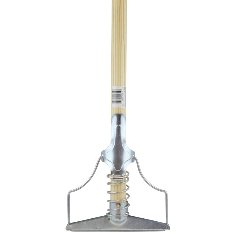 Chickasaw 00712 Wet Mop Handle, 1-1/8 in Dia, Hardwood
