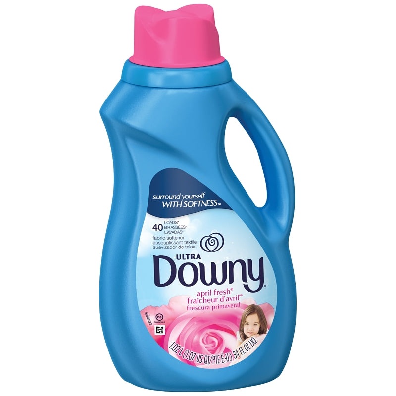 Downy april fresh 35751 Fabric Softener, 34 oz, Liquid, Blue, Pack of 6