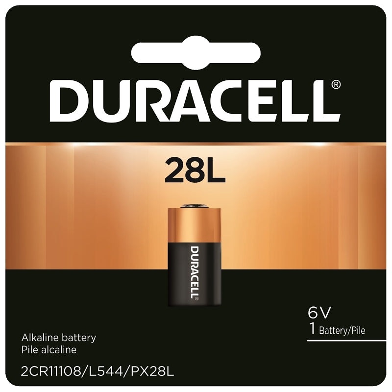 Duracell PX28LBPK Battery, 6 V Battery, 160 mAh, PX28L Battery, Lithium, Manganese Dioxide